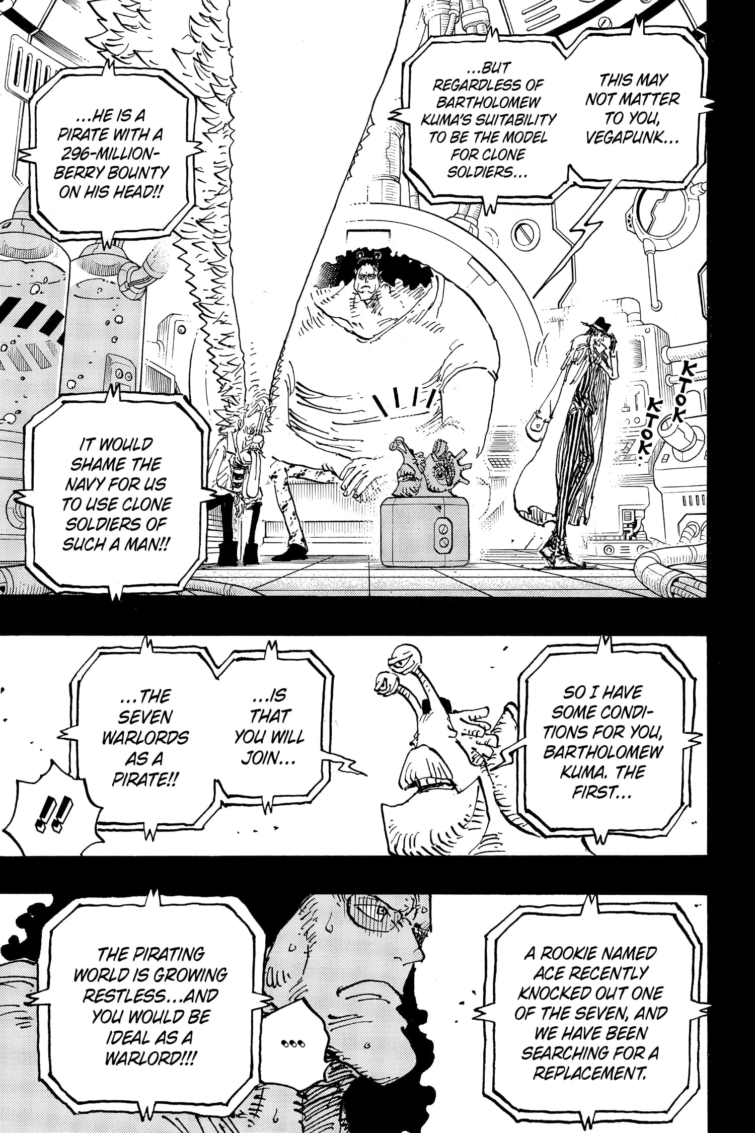One Piece, Chapter 1100 image 03